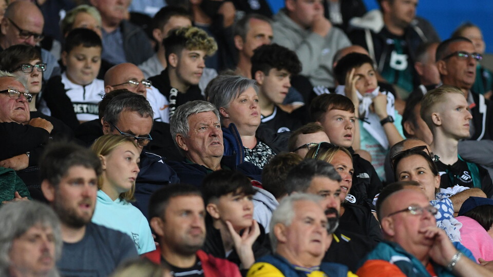 Swansea City supporters