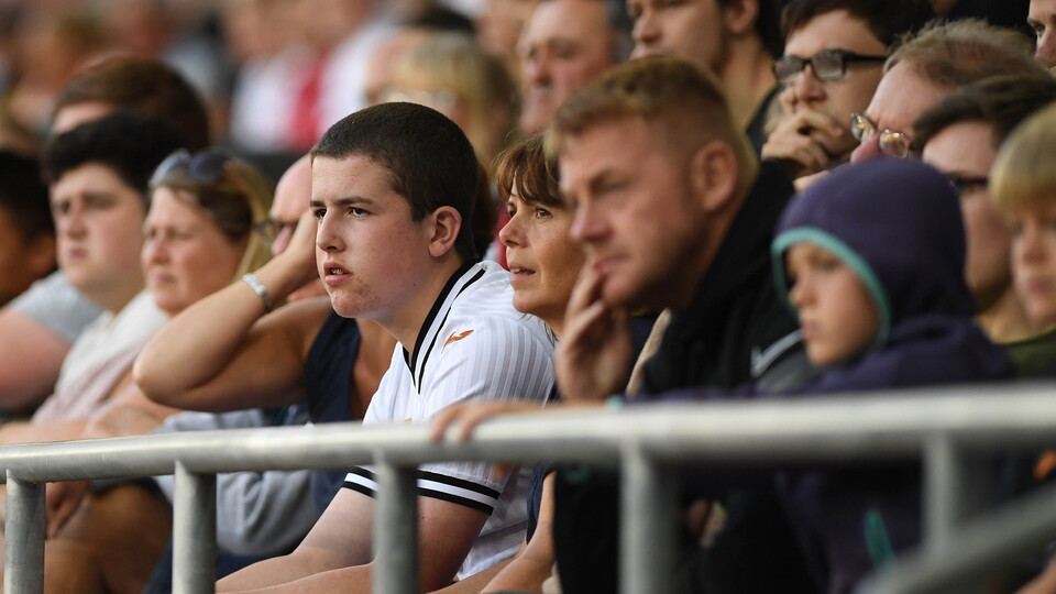 Swansea City supporters