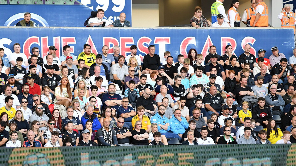 Swansea City supporters