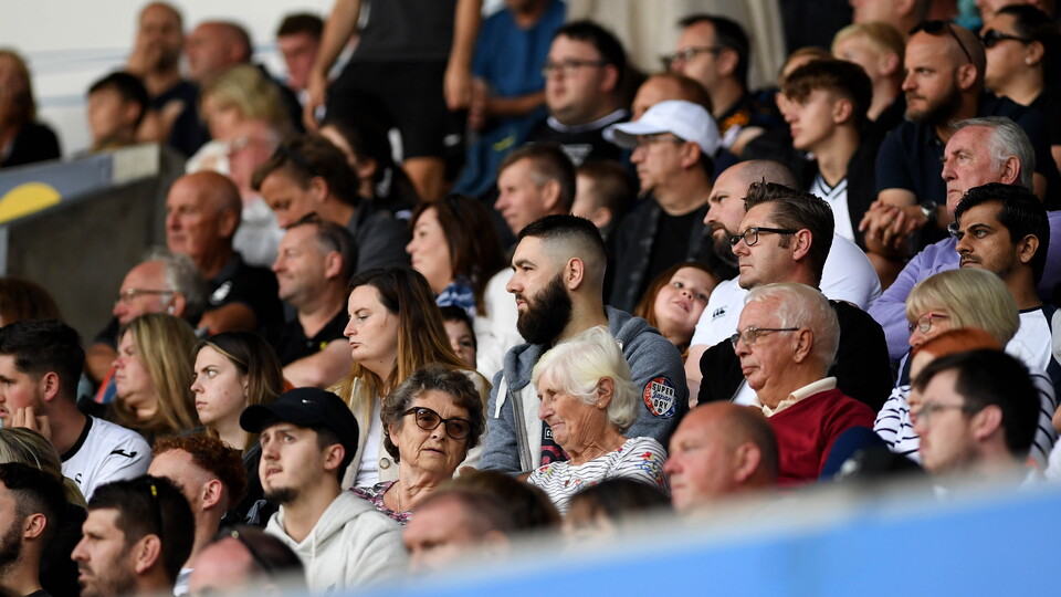 Swansea City supporters