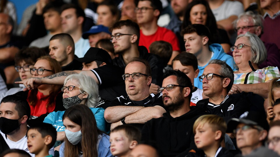 Swansea City supporters