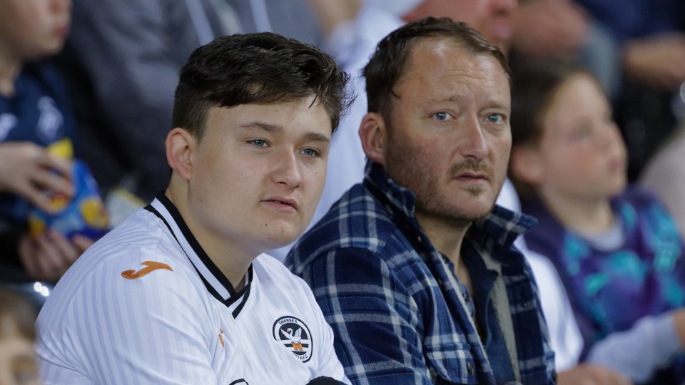 Swansea City supporters
