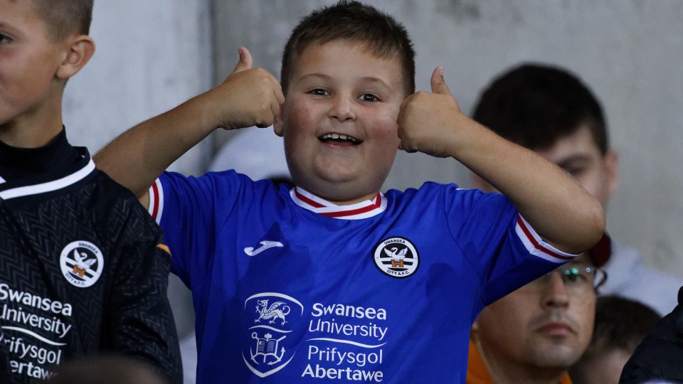 Swansea City supporters