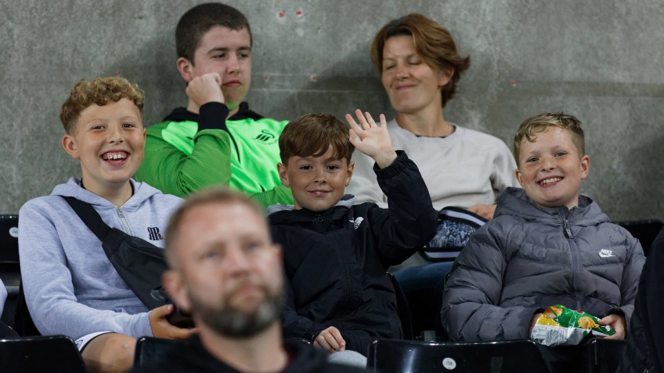 Swansea City supporters