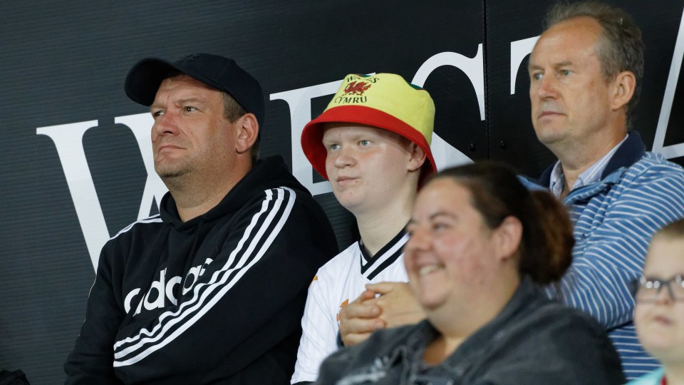 Swansea City supporters