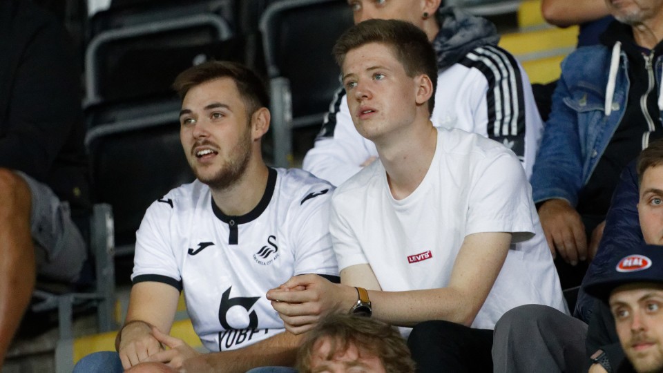 Swansea City supporters