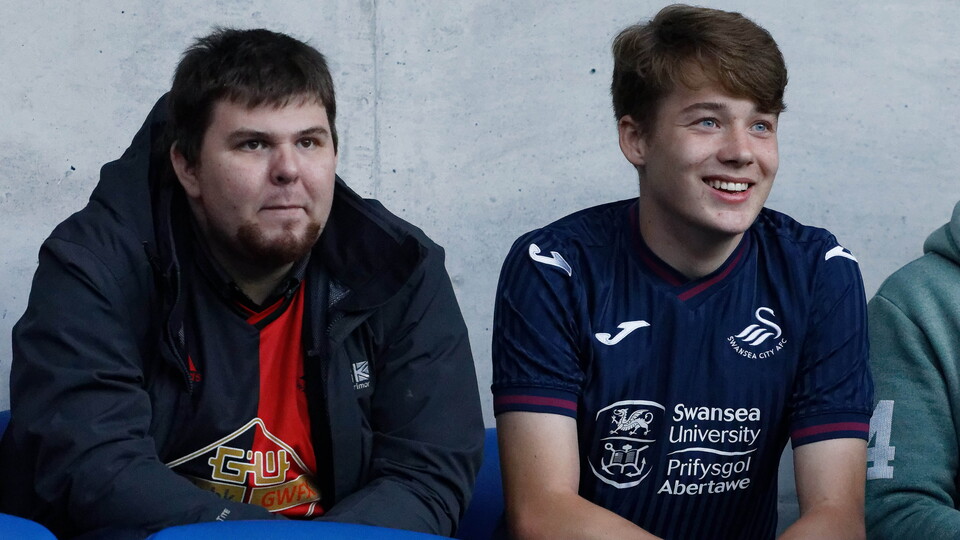 Swansea City supporters