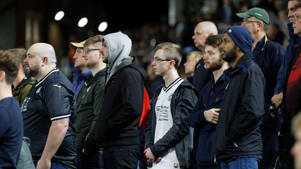 Swansea City supporters