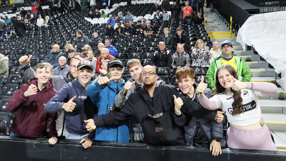 Swansea City supporters