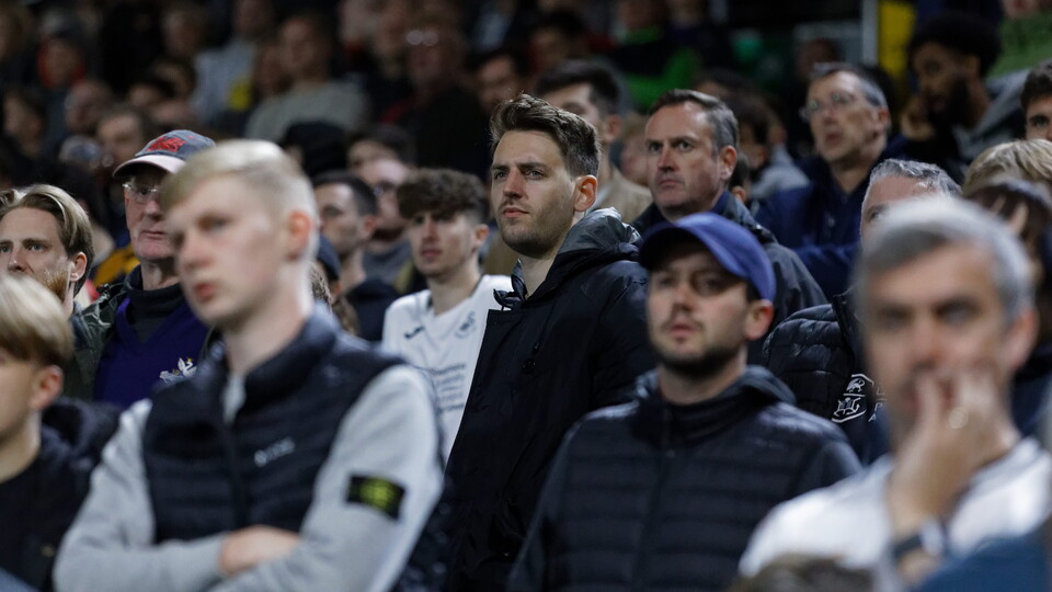 Swansea City supporters