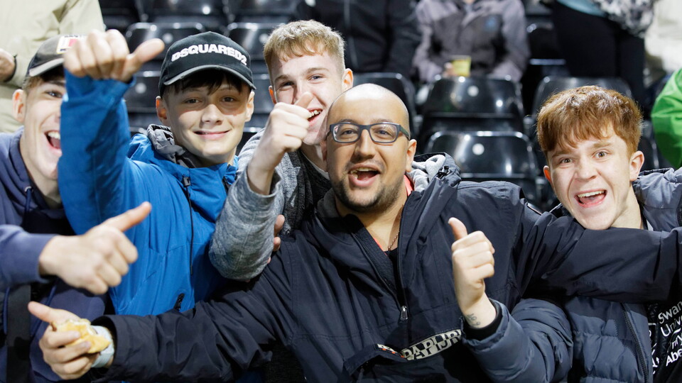 Swansea City supporters