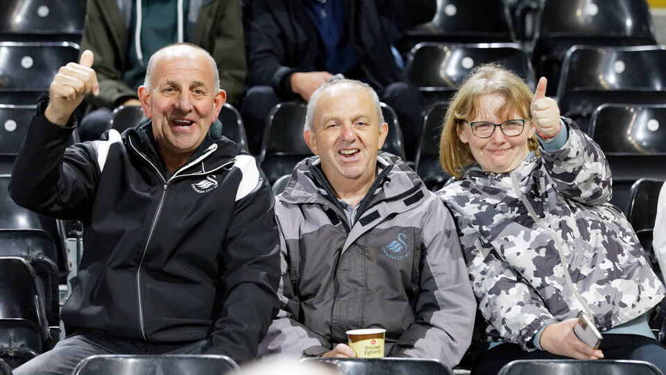 Swansea City supporters