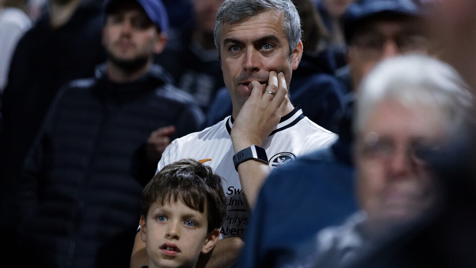 Swansea City supporters