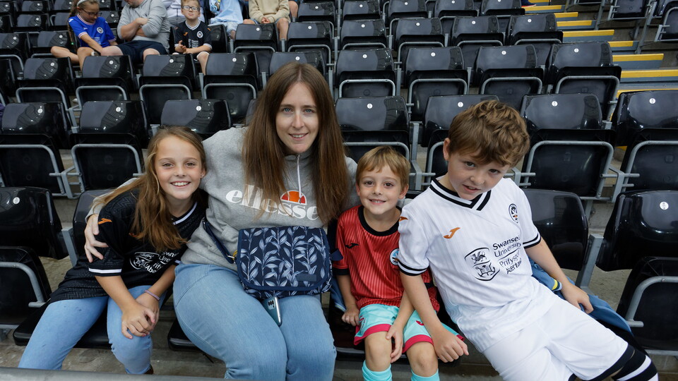 Swansea City supporters