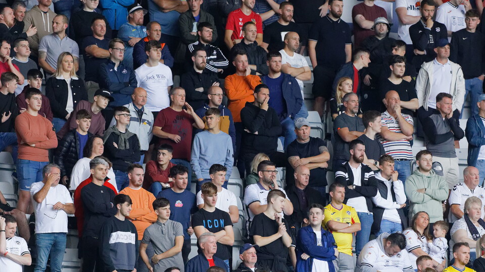 Swansea City supporters