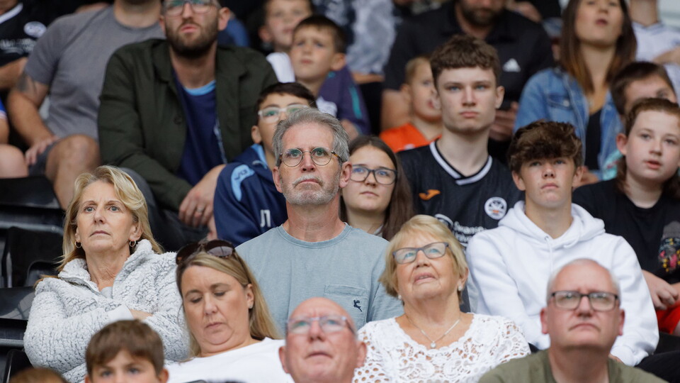 Swansea City supporters