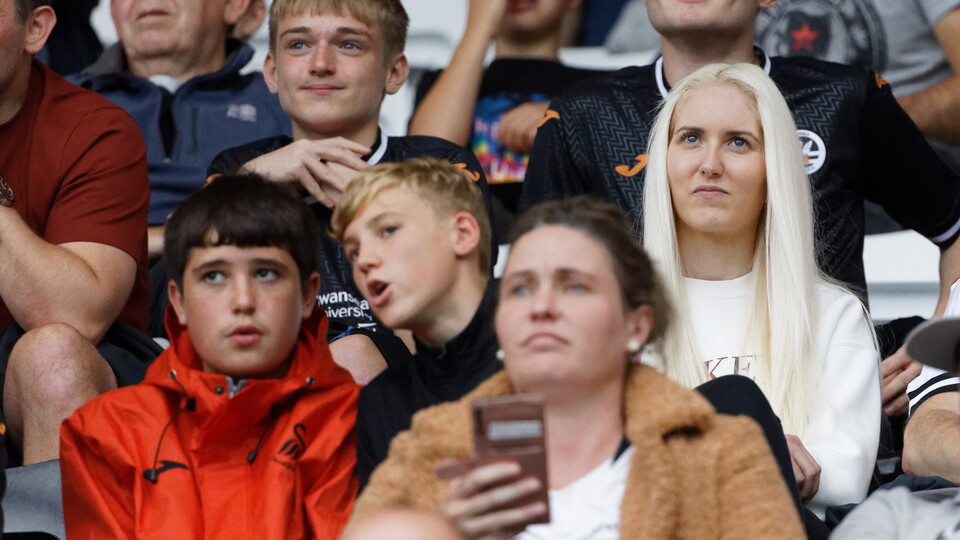 Swansea City supporters