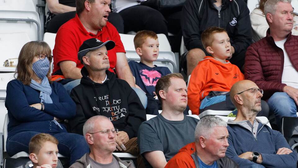 Swansea City supporters