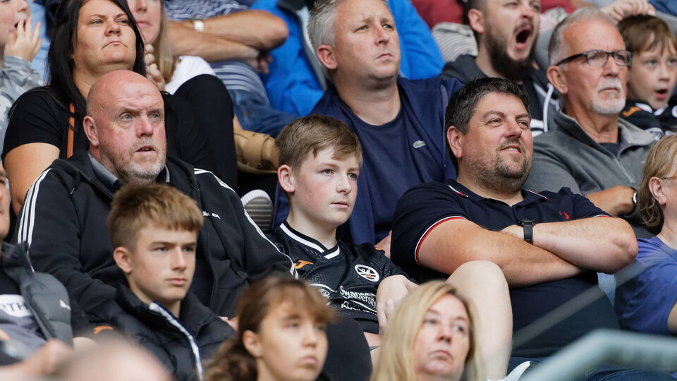 Swansea City supporters