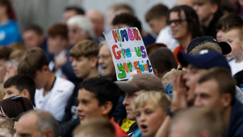 Swansea City supporters