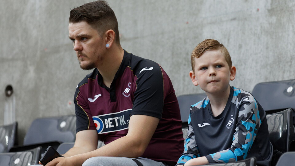 Swansea City supporters