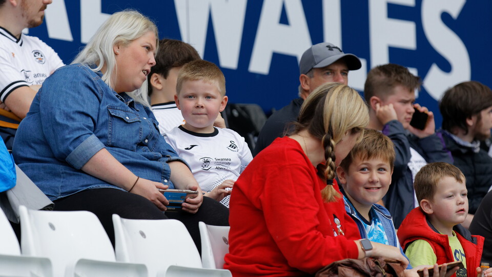 Swansea City supporters