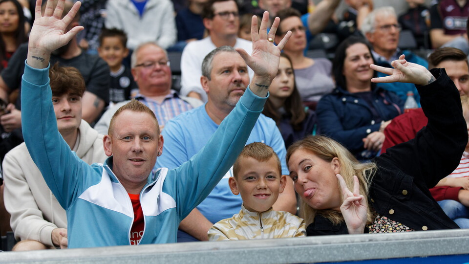 Swansea City supporters