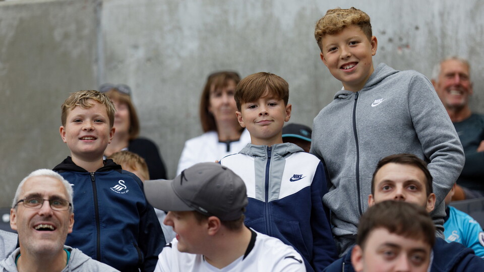 Swansea City supporters