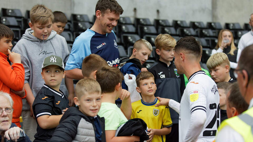 Swansea City supporters