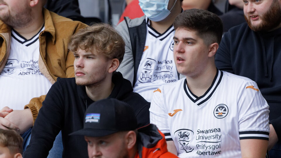 Swansea City supporters