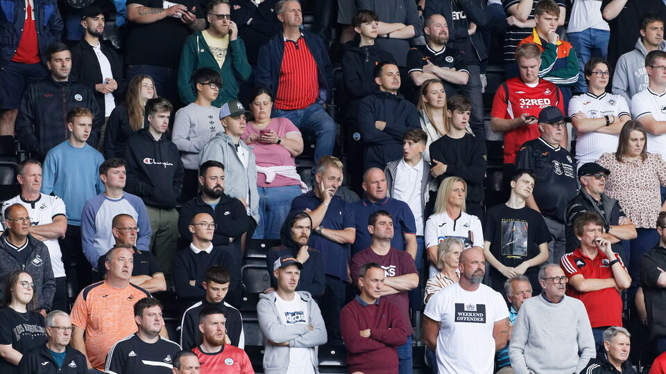 Swansea City supporters