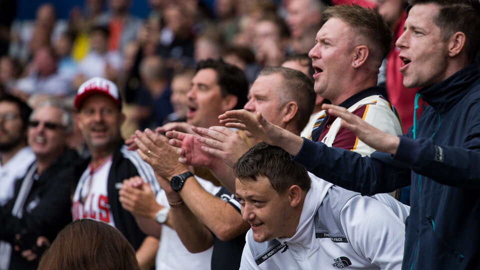 Swansea City supporters