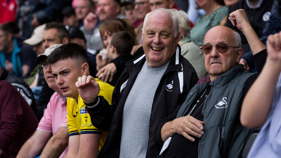 Swansea City supporters