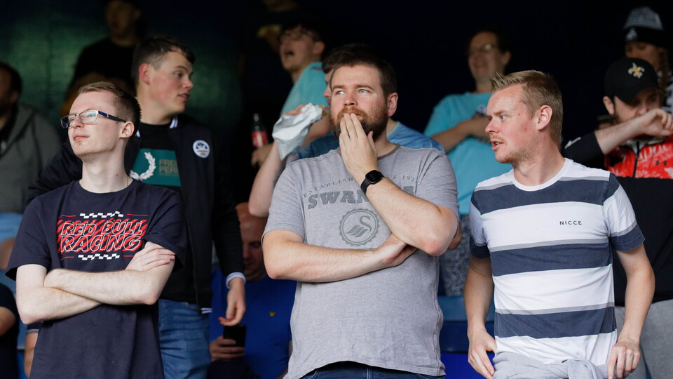 Swansea City supporters