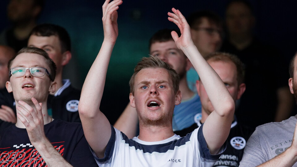 Swansea City supporters