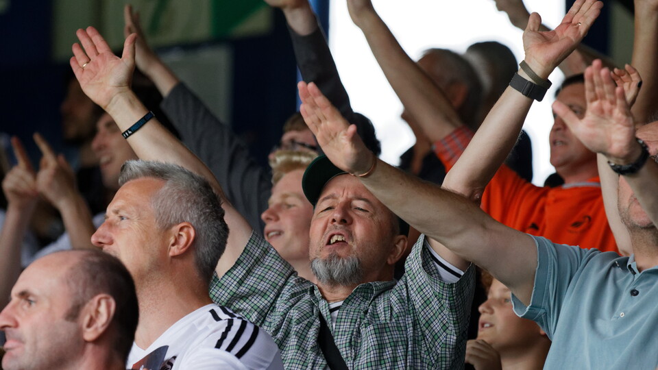 Swansea City supporters
