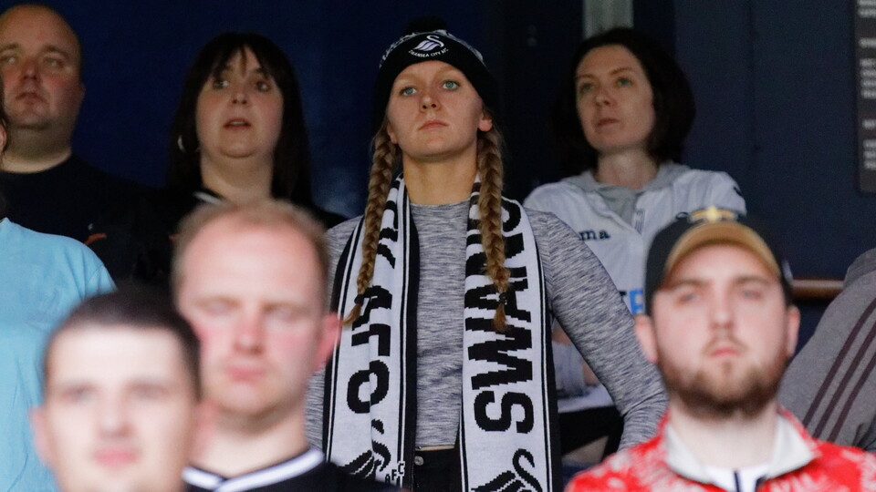 Swansea City supporters