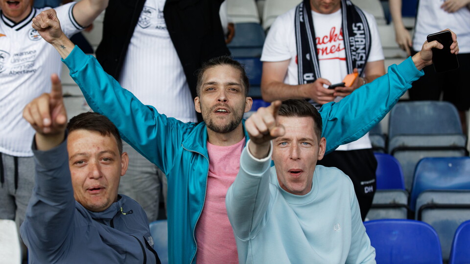 Swansea City supporters