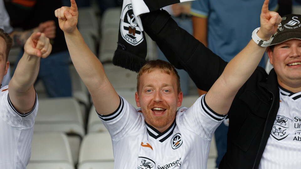 Swansea City supporters