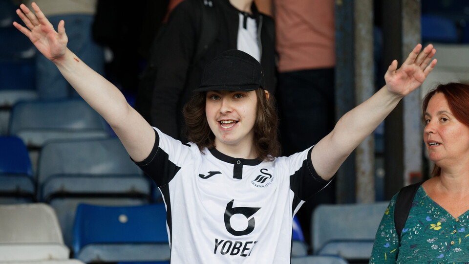 Swansea City supporters