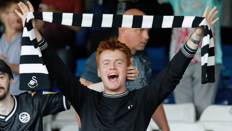 Swansea City supporters
