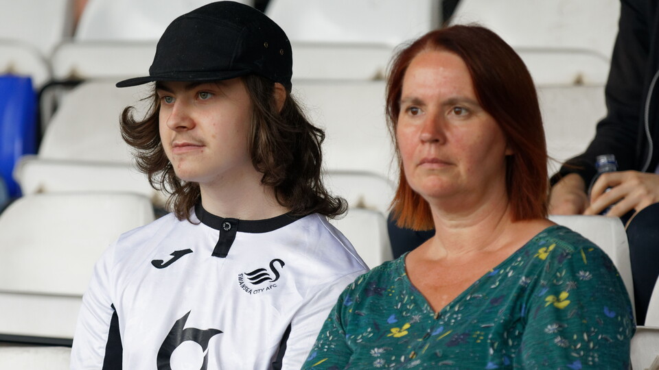 Swansea City supporters