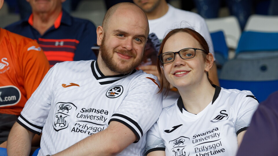 Swansea City supporters