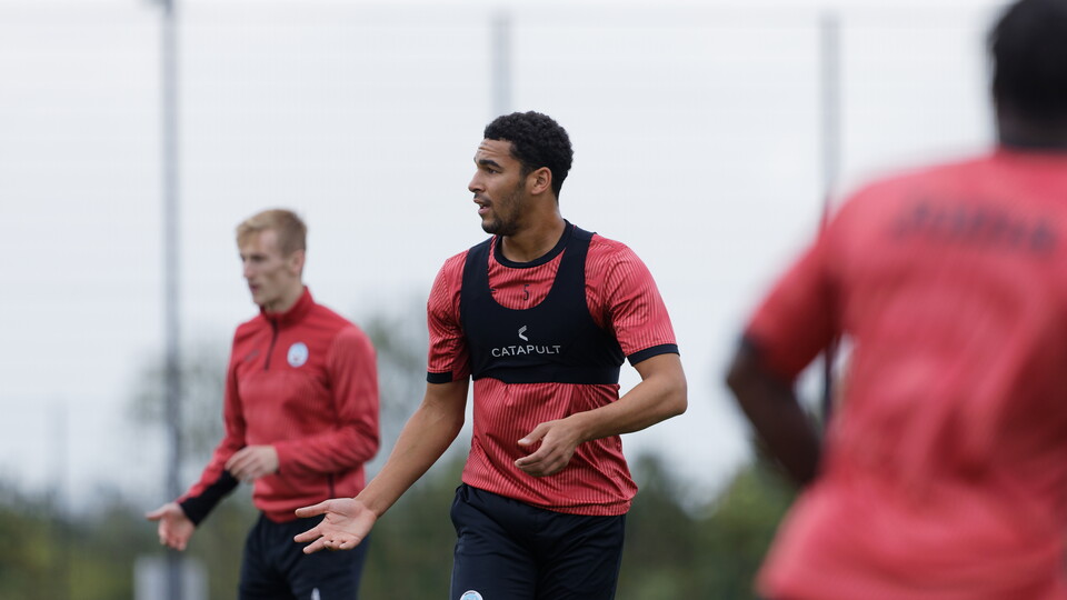 Training ahead of Hull City