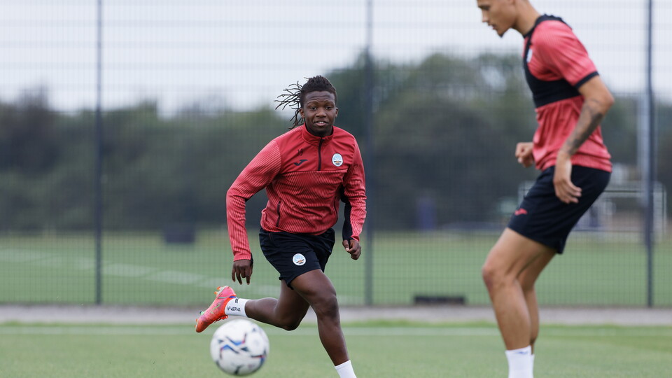 Training ahead of Hull City