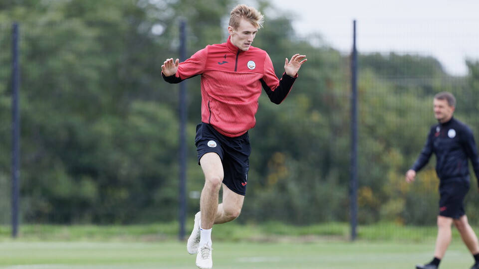 Training ahead of Hull City