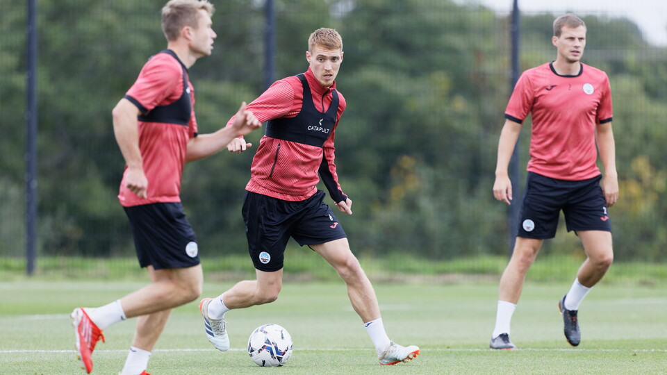 Training ahead of Hull City