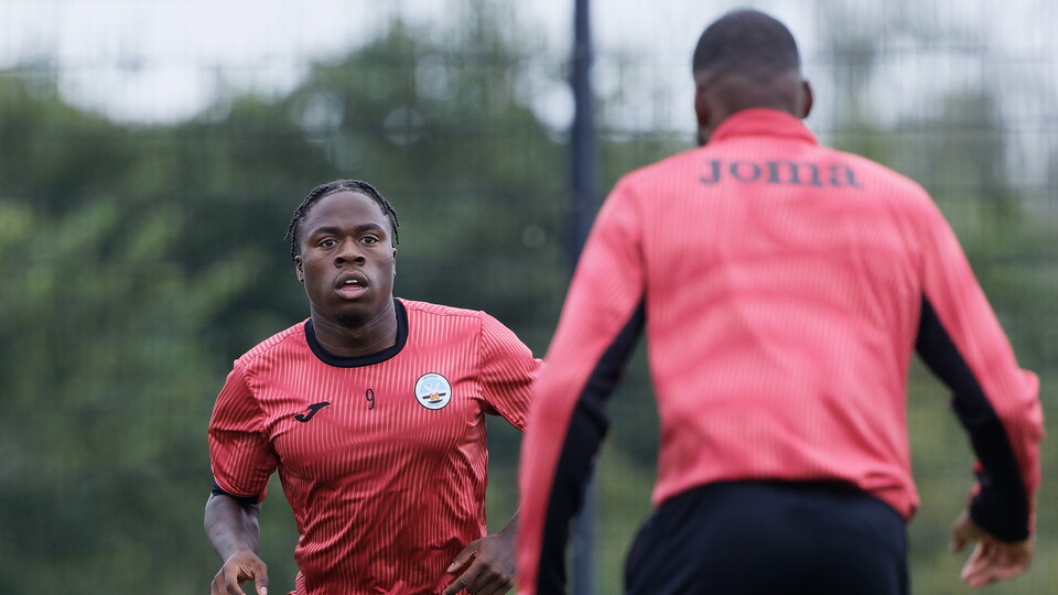 Training ahead of Hull City