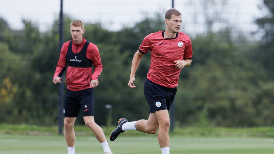 Training ahead of Hull City
