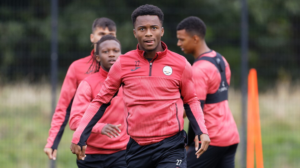Training ahead of Hull City